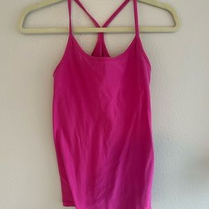 Nike pink workout tank top